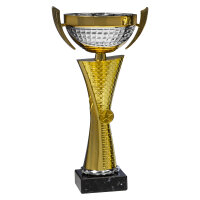 Pokal Feodora, gold/silber, 4 Größen, mit Logo...