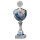 Pokal Daydream, silber/blau, 12 Größen, mit Logo oder Sportmotiv