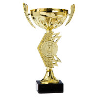 Pokal Kassia, gold, 3 Größen, mit Logo oder...