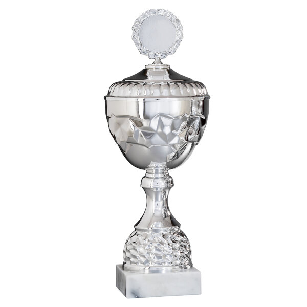 Pokal Fabienne, silber, 6 Größen, mit Logo oder Sportmotiv