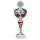 Pokal Tosca, silber/rot, 10 Größen, mit Logo oder Sportmotiv