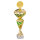 Pokal Helma, gold/grün, 6 Größen, mit Logo oder Sportmotiv