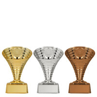 RESTPOSTEN: Pokal Mini I, gold/silber/bronze, mit Logo...