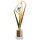 Edelpokal Tola, gold/Holz