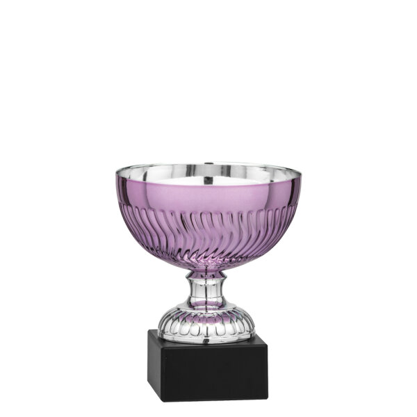 Pokal Estrelle, silber/rosa