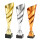 Pokal Lucy, gold/silber/bronze, 3 Größen, mit Logo oder Sportmotiv