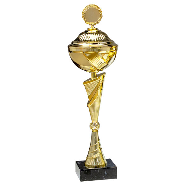 Pokal Juliane, gold, 6 Größen, mit Logo oder Sportmotiv