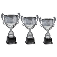 Henkelpokal Vivian, silber, 3 Größen