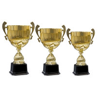 Henkelpokal Vivian, gold, 3 Größen