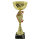 Pokal Luca, gold/rot, 3 Größen, mit Logo oder Sportmotiv