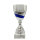 Pokal Haike, silber/blau