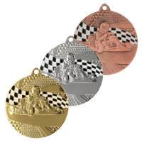 *ABVERKAUF* Medaille Kart, DM 50 mm, einzeln erhältlich