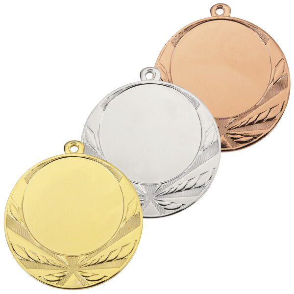 Medaille Aida, gold, DM 70 mm, Verpackungseinheit 50 Stück