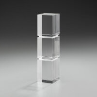 Glaspokal Triple Tower, 24,5 cm