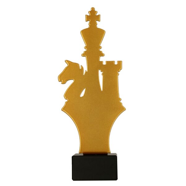 Standtrophäe Metal Chess, 21 cm