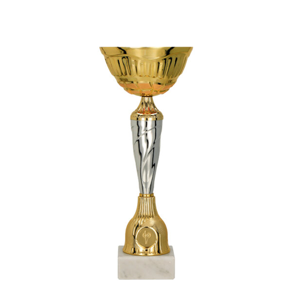 RESTPOSTEN: Pokal Paul, gold/silber, 29 cm