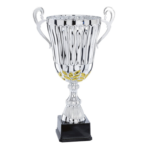 Pokal Mikki, silber/gold, 40 cm