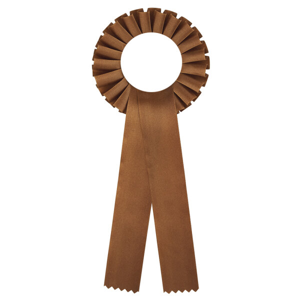 RESTPOSTEN: Rosette, braun