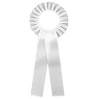 RESTPOSTEN: Rosette, weiß