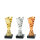 Pokal Amy, gold/silber/bronze, 15,5 cm, mit Logo oder Sportmotiv