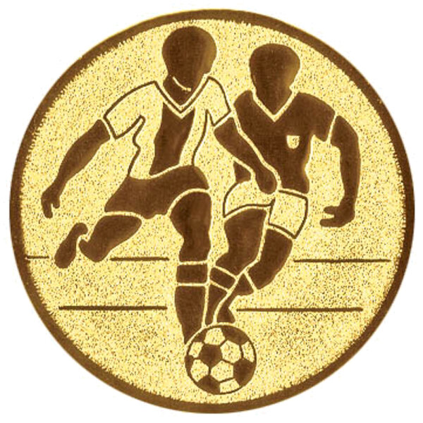 Fußball Herren, DM 50 mm, Standardemblem, gold