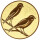 Kanarienvögel, DM 50 mm, Standardemblem, gold